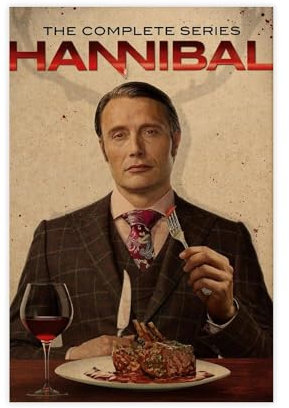 QUXDJZ Hannibal Alternatives TV-Poster (14) Leinwandposter Schlafzimmer Dekor Landschaft Büro Zimmer Dekor Geschenk 30 x 45 cm