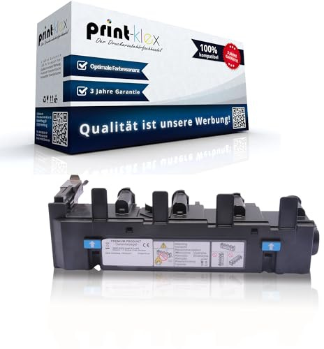 Print-Klex Resttonerbehälter kompatibel mit Develop Ineo + 3350 Ineo + 3351 Ineo + 3850 Ineo + 3850 FS Ineo + 3851 Ineo + 3851 F A4Y5WY1 WBP05 WB-P05 WB P05 Resttoner Wasteunit - Office Plus Serie