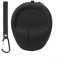 Custodia per cuffie adatta per Sony WH1000XM6, XM5, custodia per cuffie portatile antiurto, custodia audio portatile, custodia per cuffie in pelle PU (nero)