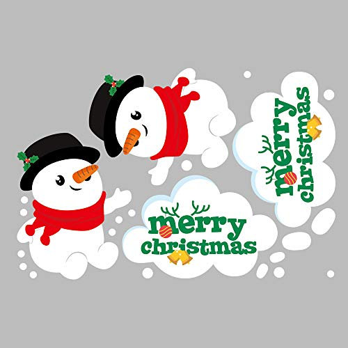 Adhesivo decorativo de cristal para coche, diseño de Navidad, para colgar en la puerta o ventana, para decoración del hogar