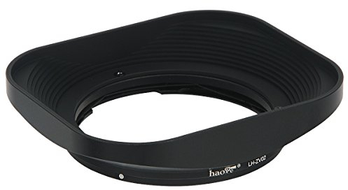 Haoge Gegenlichtblende mit Bajonett aus Metall quadratisch für Voigtlander Nokton Classic 35 mm f1.4 VM 40 mm f1.4 VM, Carl Zeiss Biogon T 35mm f2 ZM, 35mm f2.8 ZM, Planar T 50mm f2 ZM, Ersatz LH-6