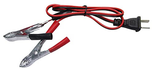 PETSTIBLE Cable de batería de motor diesel de gasolina Cable de carga de batería de motor de gasolina 12v con clip Cable de batería con enchufe