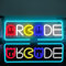JanHune Arcade Neon Sign Gaming Neon Signs for Wall Decor Ghost Game Neon Lights LED Light Up Signs for Gaming Room Man Cave Bedroom Kids Room Neon Wall Light Gift for Arcade Gamer Teens