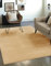 Mia's Teppiche Emely Moderner Weicher Kurzflor (17 mm) Wohnzimmer Teppich - Taupe - 80x150 cm