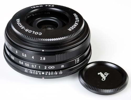 Voigtländer Voigtlander Fujifim X 18 mm F2.8 Color-Skopar schwarz