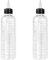 Lotsdonxia 2PCS 250ML Graduated Applicator Bottle Leak-Proof and Dust-Proof Squeeze Hair Coloring Bottle Suitable for Applying Hair Coloring Oils