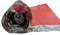 Underlay laminate Flooring 3mm Thick For Acoustic Comfort LVT Hard Wood Laminate Flooring Damp Proof Mebrane Vapour Barrier Great Sound & Heat Insulation (Red With Foil 10m2)