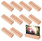 BigKego 10 Pièces Porte Carte Bois Porte Menu Mariage en Support Cartes Table en Bois Porte Photo Pour Restaurants Conférences Banquets et Fêtes