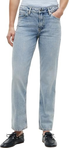 Tommy Hilfiger Damen Jeans Hose Classic Straight Fit, Blau (Glis), 31W/32L