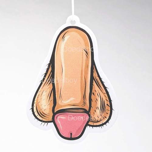 2er Set Doedel Duftbaum | Doppelpack | Lustiger Auto-Lufterfrischer | Auto Duftspender | Kfz-Lufterfrischer | Für das Auto | WC | Tuning | Car Air Freshener | Duftanhänger | Pimmel Dufterfrischer Set