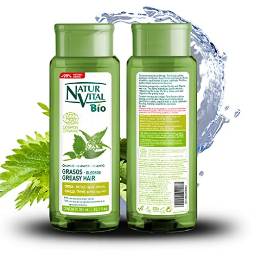 NOVA ENGEL Champu Bio Ecocert Cabellos Grasos 300 ml – für den täglichen Gebrauch