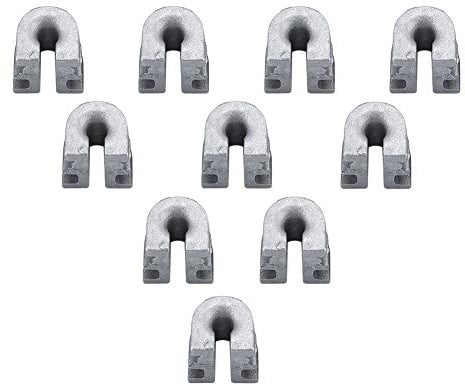 MAGT Ösenhülsen, 10 Stück Rasentrimmer Trimmerkopf Ösenhülse für STIHL 25-2 Autocut Trimmerkopf 4002 713 8300 8301