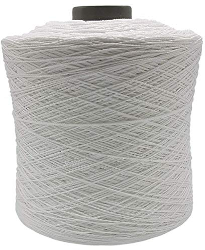 Ilkadim Gummiband 25m, 50m oder 100m Soft 3mm rund weiß, Gummilitze, Softgummi elastisches Band, (25 Meter)