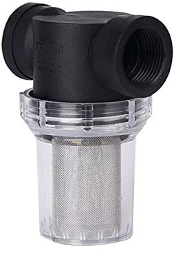 VerRich Filtro per Pompa dell'Acqua G1/2 20mm 40 Mesh Filtro in Linea Filtro per irrigazione del Tubo dell'Acqua per l'acqua in Ingresso