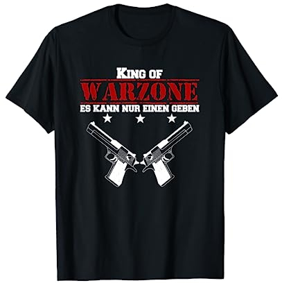 Warzone - King of Warzone Gamer warzone gulag Geschenk T-Shirt