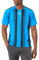PUMA Herren Teamliga Jersey T-Shirt, Electric Blue Lemonade/Black/White, L