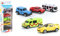 FLYPOP'S - Kleine Autos - Mini Fahrzeug - 028991LIN - Mehrfarbig - Metall - Freilauf Fahrzeug - Miniatur - Rennen - Kinder Spielzeug - 7 cm x 3 cm - Ab 3 Jahren