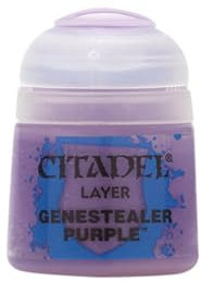 Citadel Games Workshop Genestealer Purple Paint - Wh Colour - Layer Model Paint - 12ml