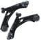 BESTPRICE 2x Querlenker Vorderachse vorne links & rechts Kompatibel mit OPEL ADAM (M13), CORSA D (S07), CORSA D Kasten/Schrägheck (S07), CORSA E (X15), CORSA E Kasten/Schrägheck (X15)