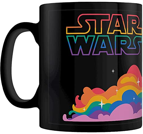 Star Wars Tasse (BB-8 Pride Rainbow Design) in Geschenkbox – Offizieller Merchandise-Artikel