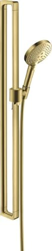 hansgrohe Brause-Set Axor Citterio E 900mm, m Handbrause, 120mm, 3jet, brush. br