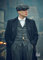 Displate Offiziell Peaky Blinders MetallPoster Magnetische Befestigung Inklusive Lizenziert Bilder Hochwertiges Poster Tommy with cigarette Poster 45 cm x 32 cm