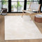 Paco Home Teppich Wohnzimmer Schlafzimmer Modern Kurzflor Skandinavisches Boho Muster Regenbogen japandi Geometrisch 3D Effekt Creme, Grösse:240x340 cm, Farbe:Creme 3