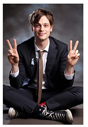 Matthew Gray Gubler Poster, Leinwand, Poster, Schlafzimmer, Dekoration, Sport, Landschaft, Büro, Raumdekoration, Geschenk, ungerahmt, 30 x 45 cm
