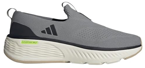 adidas Herren Cloudfoam GO Lounger Shoes Schuhe, Grey Three/core Black/Off White, 42 2/3 EU