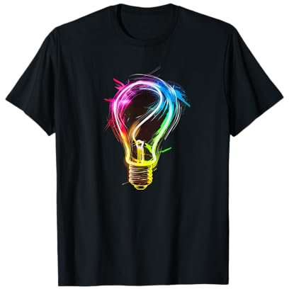 Schönes Glühbirnen-Kostüm T-Shirt