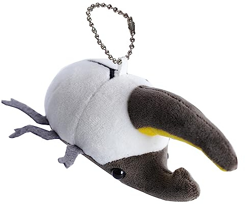 REITINGE Plüsch-Schlüsselanhänger, Insekt-Einhorn-Schlüsselanhänger, Ornament, kleines Insekt, Käfer, Spielzeug mit Haken zum Aufhängen, für Tasche, Rucksack, Anhänger