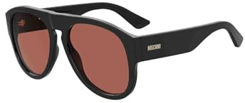MOSCHINO Brille MOS176/S Größe 58-18 mm Schwarz/Eye size: 58 - Bridge size: 18