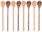 Cucchiaio da Cucina in Legno, Cucchiaio in Legno di Faggio Decorativo, per Piatti Caldi e, Maniglia Comoda, con un Bell'aspetto