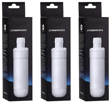 1 Pcs Lt1000P Depuratore Di Acqua For Uso Domestico Carbone Attivo Ad Osmosi Inversa Frigorifero Ghiaccio E Filtro Dell'acqua Di Ricambio(3 PCS)