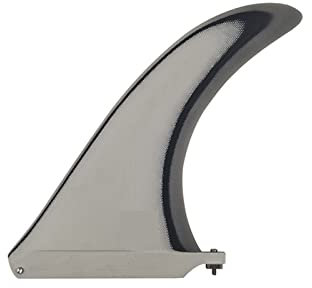HPHPH Surfboard Longboard Finnen Single Fin 8 9 Finne Fiberglas Longboard Seitenflosse(with Logo 8 inch)
