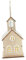 MAGICLULU Weihnachts LED Holzhaus Leuchtendes Holzhaus Ornament Für Festliche Weihnachtsfeiern Langlebige Weihnachtsdekoration Für Baum Und Wohnung