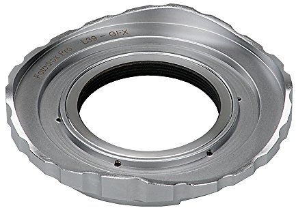 Fotodiox Pro Lens Mount Adapter, M39/L39 Screw Mount SLR Lens to Fujifilm G-Mount GFX Mirrorless Digital Camera Systems (such as GFX 50S and more)