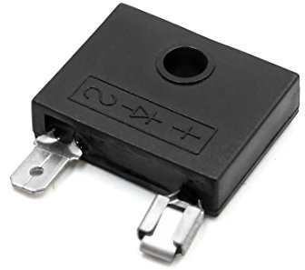 sourcingmap Black 2 Pins Motorcycle Voltage Regulator Rectifier