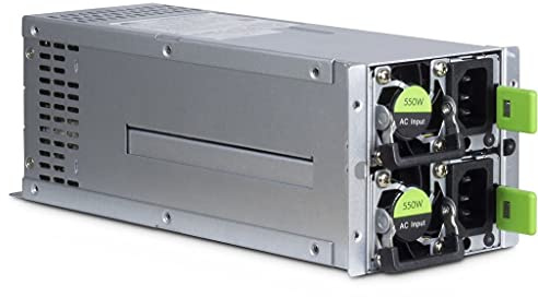 INTER-TECH ASPOWER R2A-DV0550-N Fuente DE ALIMENTACIÓN 550 W 20+4 PIN ATX Acero INOXIDABLE