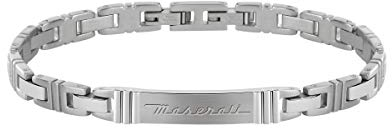 MASERATI Herren-Kettenarmband Edelstahl JM218AMF03