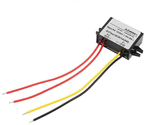 12V / 24V AC DC 5V Convertidor Transformadores de Potencia Módulo de Fuente de Alimentación Reductor AC-DC(1A)