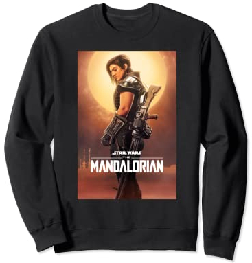 Star Wars The Mandalorian Cara Dune Poster Sweatshirt