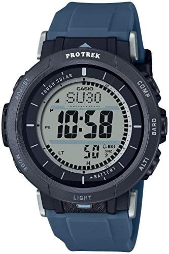 Orologio Casio Pro Trek PRG-30, blu-grigio, 1, cinturino Durasoft