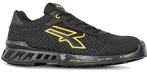 U-Power Rep UP Electra, Scarpe Antinfortunistiche, Scarpe da Ginnastica Unisex Leggere antiperforazione, Suola in Rafia, Suola Infinergy, con Puntale in Alluminio (40)
