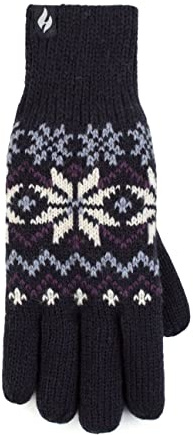 HEAT HOLDERS SOCKSHOP Ladies Avens Patterned Gloves Pack of 1