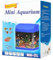 Hallofeed Mini-Aquarium M-2L (kleines Aquarium/Betta-Aquarium) (blau)
