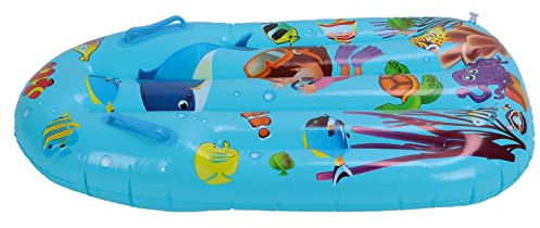 Yctze Aufblasbarer Surfbrett-Pool-Float, aufblasbarer Surfbrett-Pool-Float mit gro?en niedlichen Mustern, Kinder-Schwimmringe f¨¹r Wasseraktivit?Ten im Pool