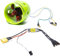 ApisQueen 12-16V U1 Unterwasserstrahlruder Mit 45A Bi-Direktionalem ESC, 4.1lb Schub Bürstenloses Unterwasserstrahlruder/Propeller Für ROVs Boote（CW）