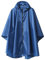 SaphiRose PONCHO Regenponcho Damen Herren Wasserdichte, Regencape mit Kapuze Reißverschluss, Regenmantel Damen Wiederverwendbar, Regenponcho Fahrrad Wandern, Regenjacke Damen Leicht Navy blau