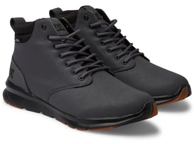 DC Shoes Mason 2 - Water Resistant Leather Shoes for Men - Wasserabweisende Lederschuhe - Männer - 42 - Grau,
